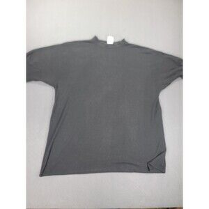 Wickers Shirt Mens XL Black Merino Wool Blend Base Layer Long Sleeve Running USA